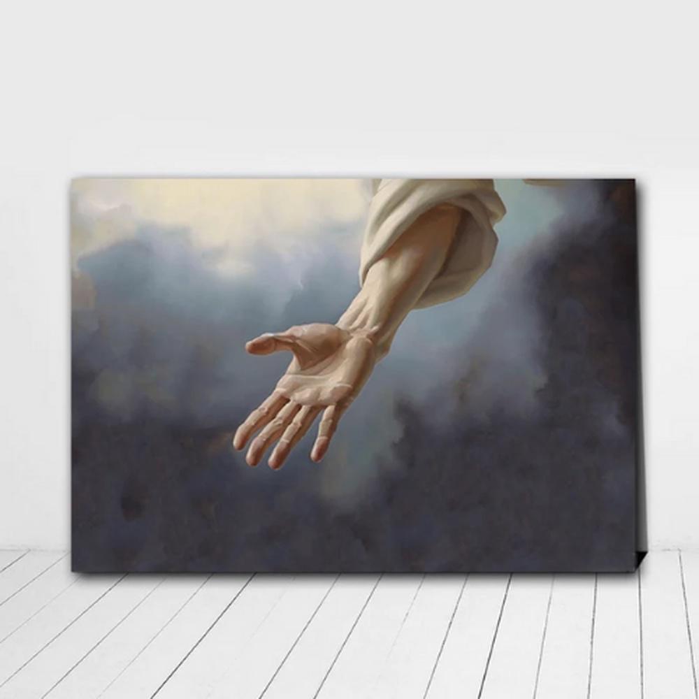 The Hand Of God From Heaven Canvas Poster Wall Art The Hand Of God From Heaven Canvas Poster Wall Art